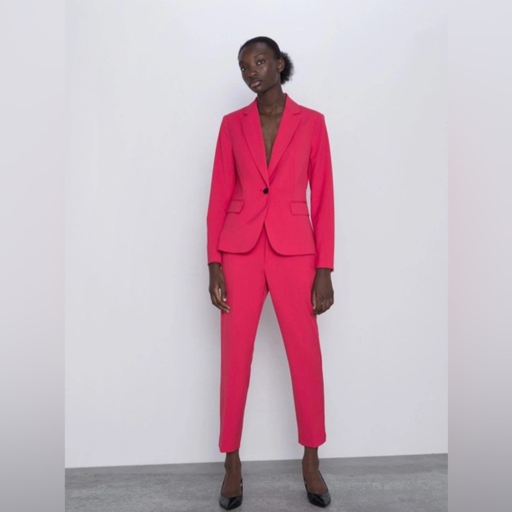 Zara Hot Pink Pantsuit